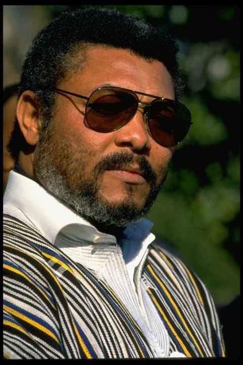 Portrait of Flt. Lt. Jerry John Rawlings
