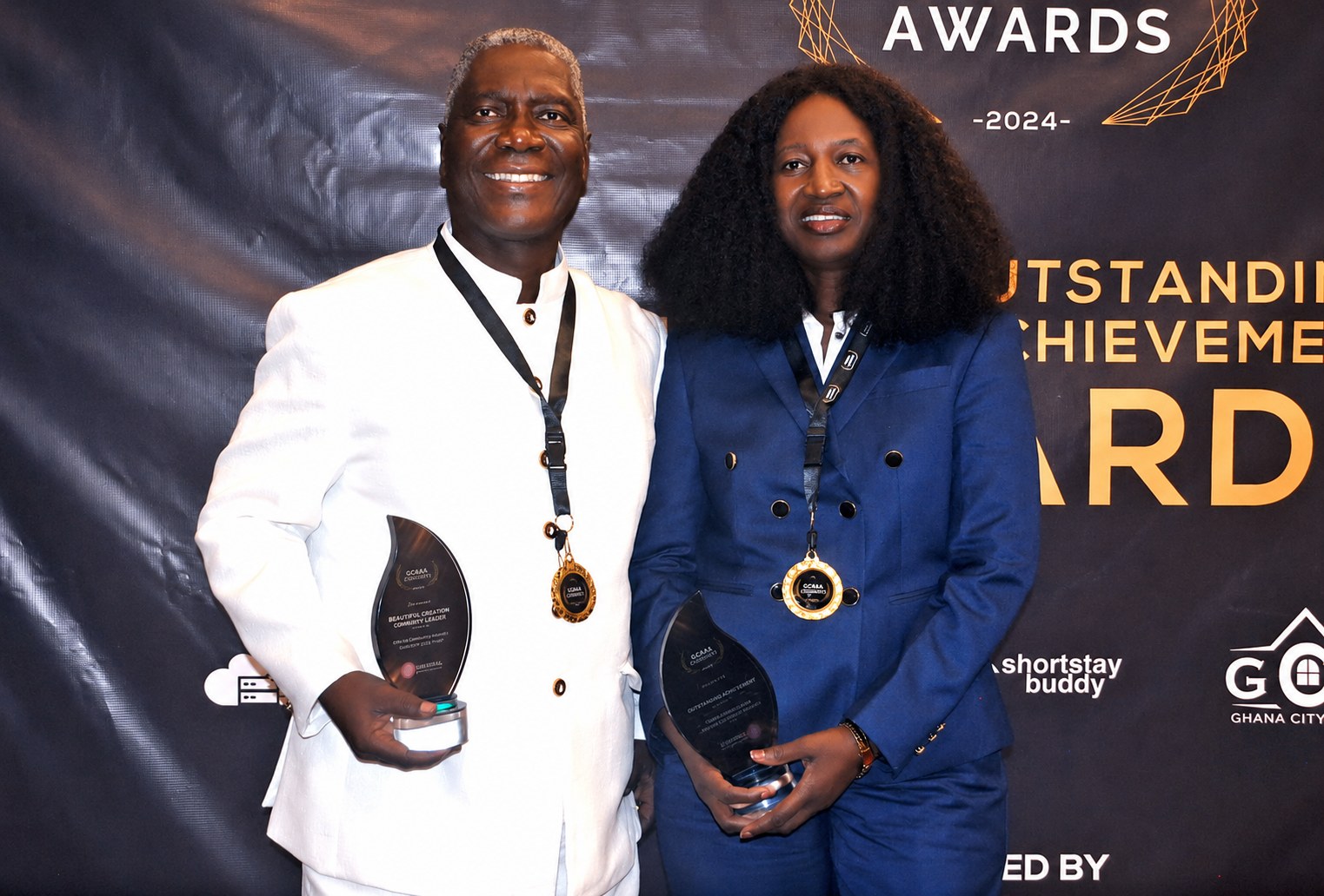 Beautiful Creations Limited representatives at the GOBAA 2024 awards