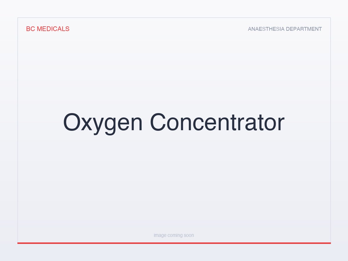 Oxygen Concentrator