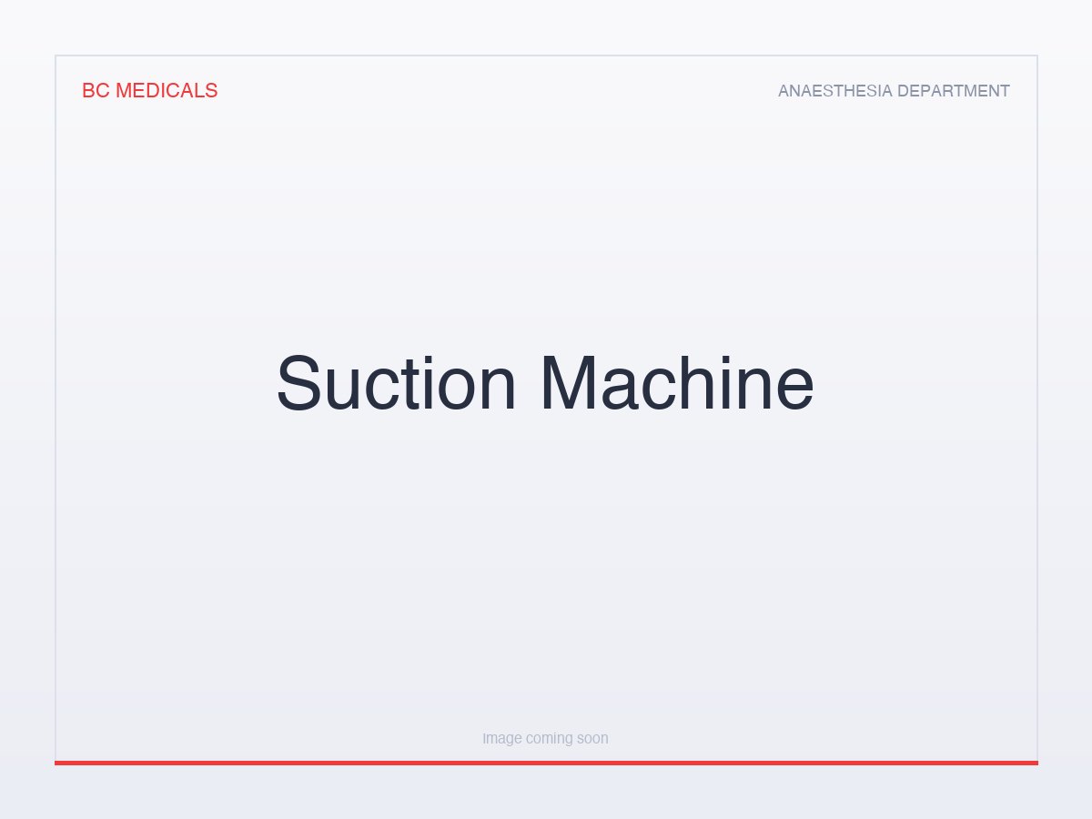 Suction Machine