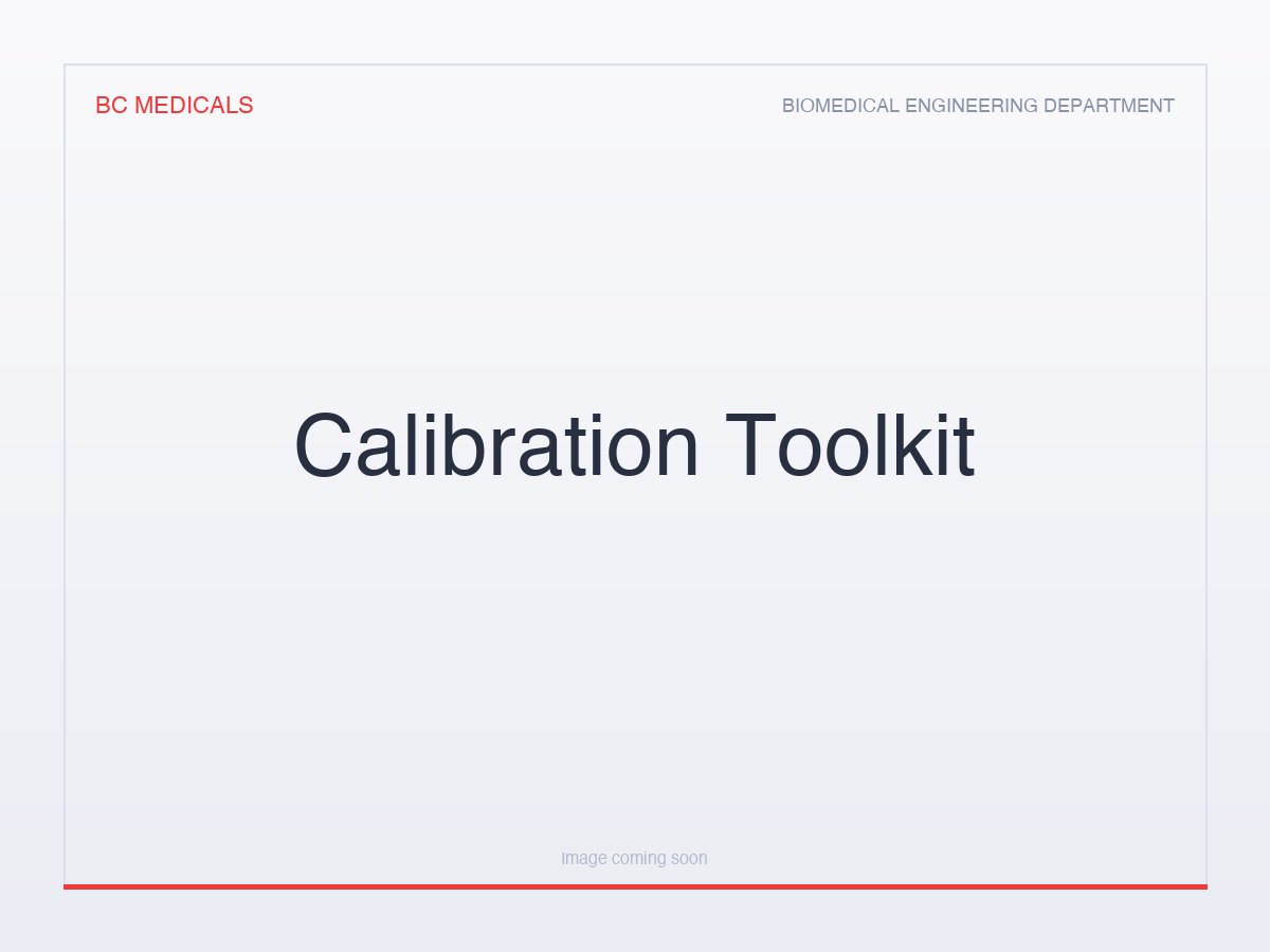 Calibration Toolkit