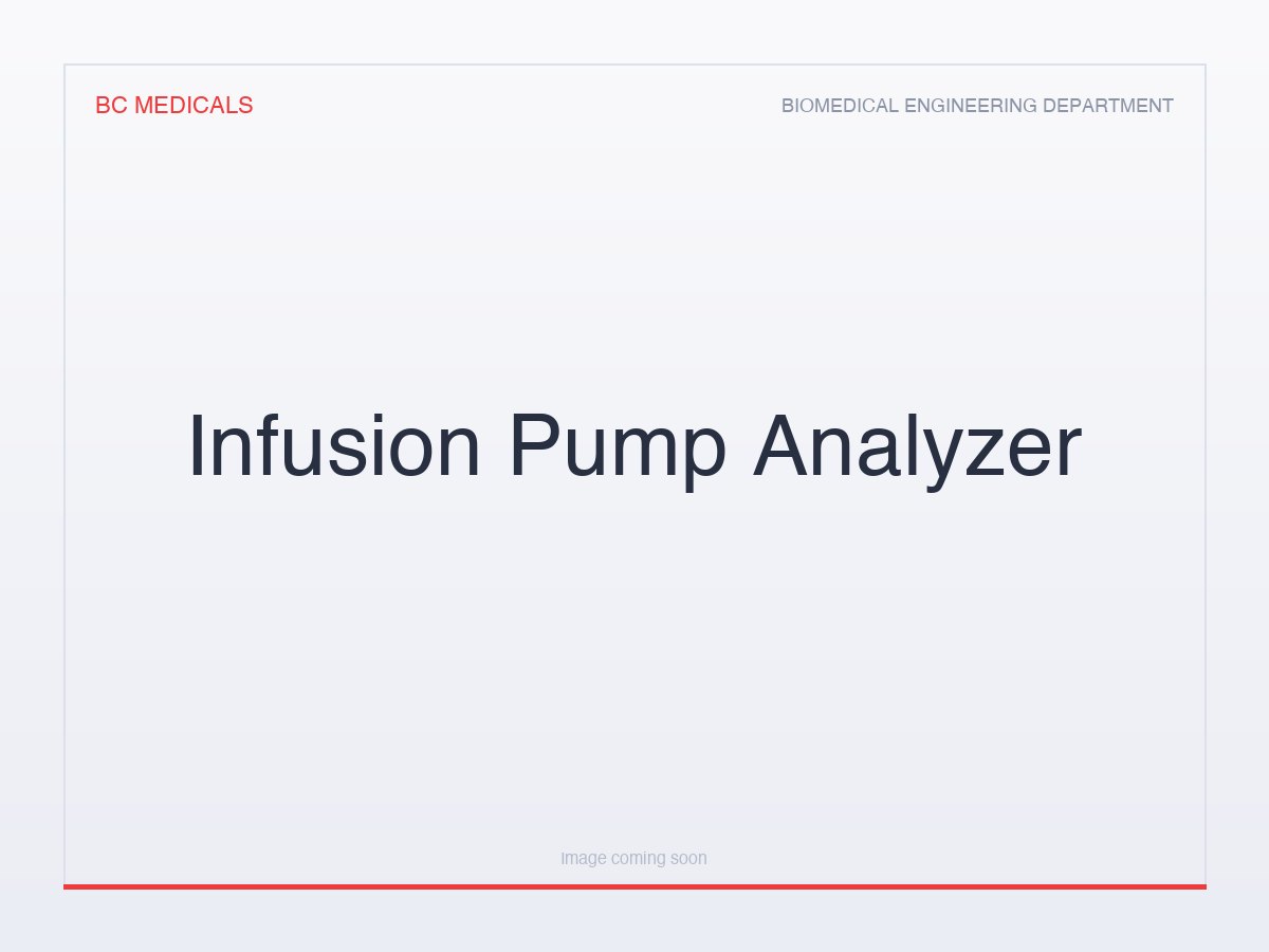 Infusion Pump Analyzer