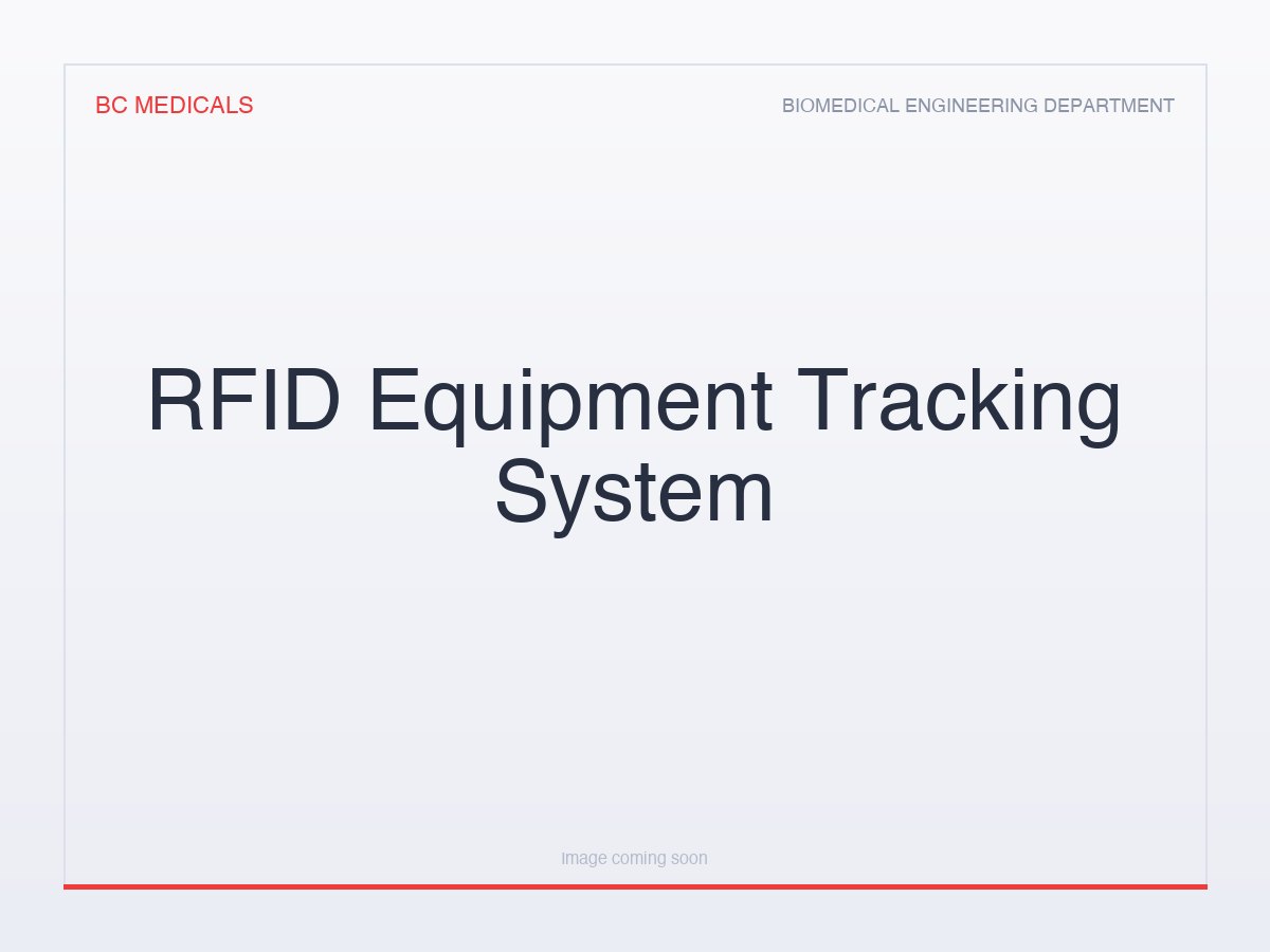 RFID Equipment Tracking System