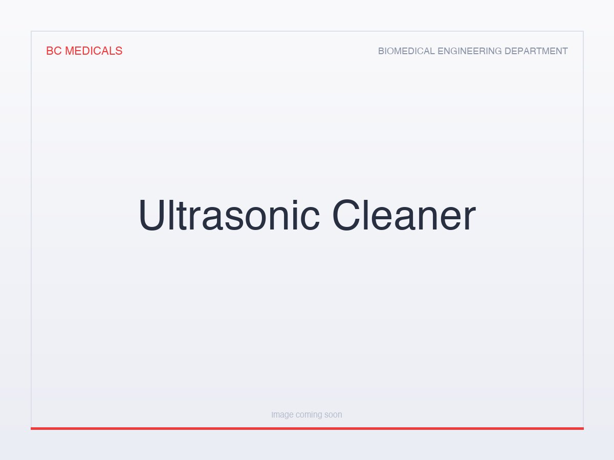 Ultrasonic Cleaner