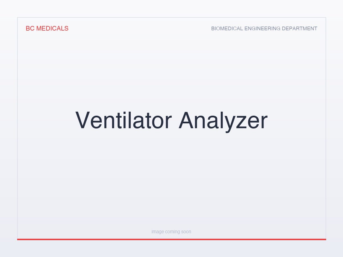 Ventilator Analyzer