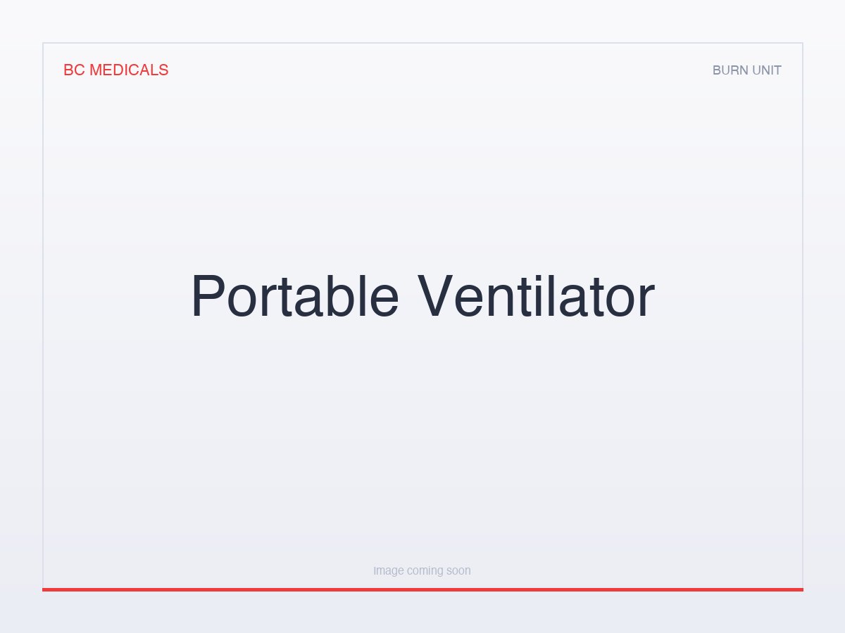 Portable Ventilator