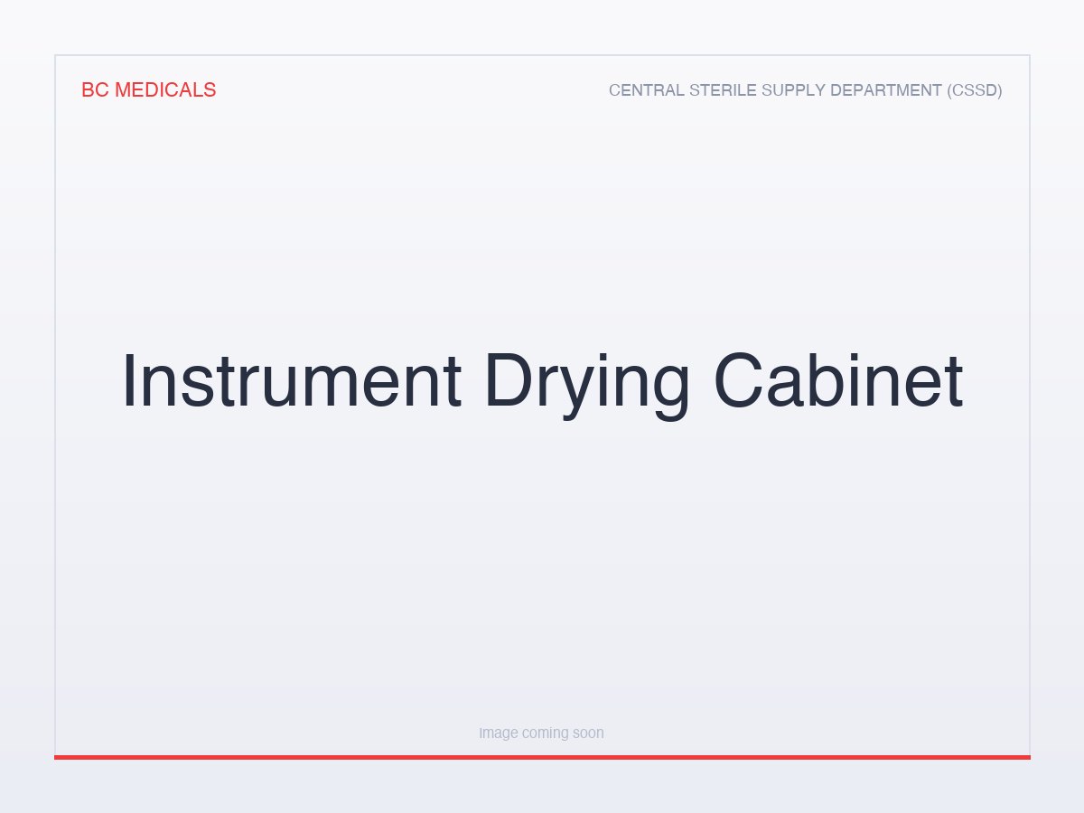 Instrument Drying Cabinet