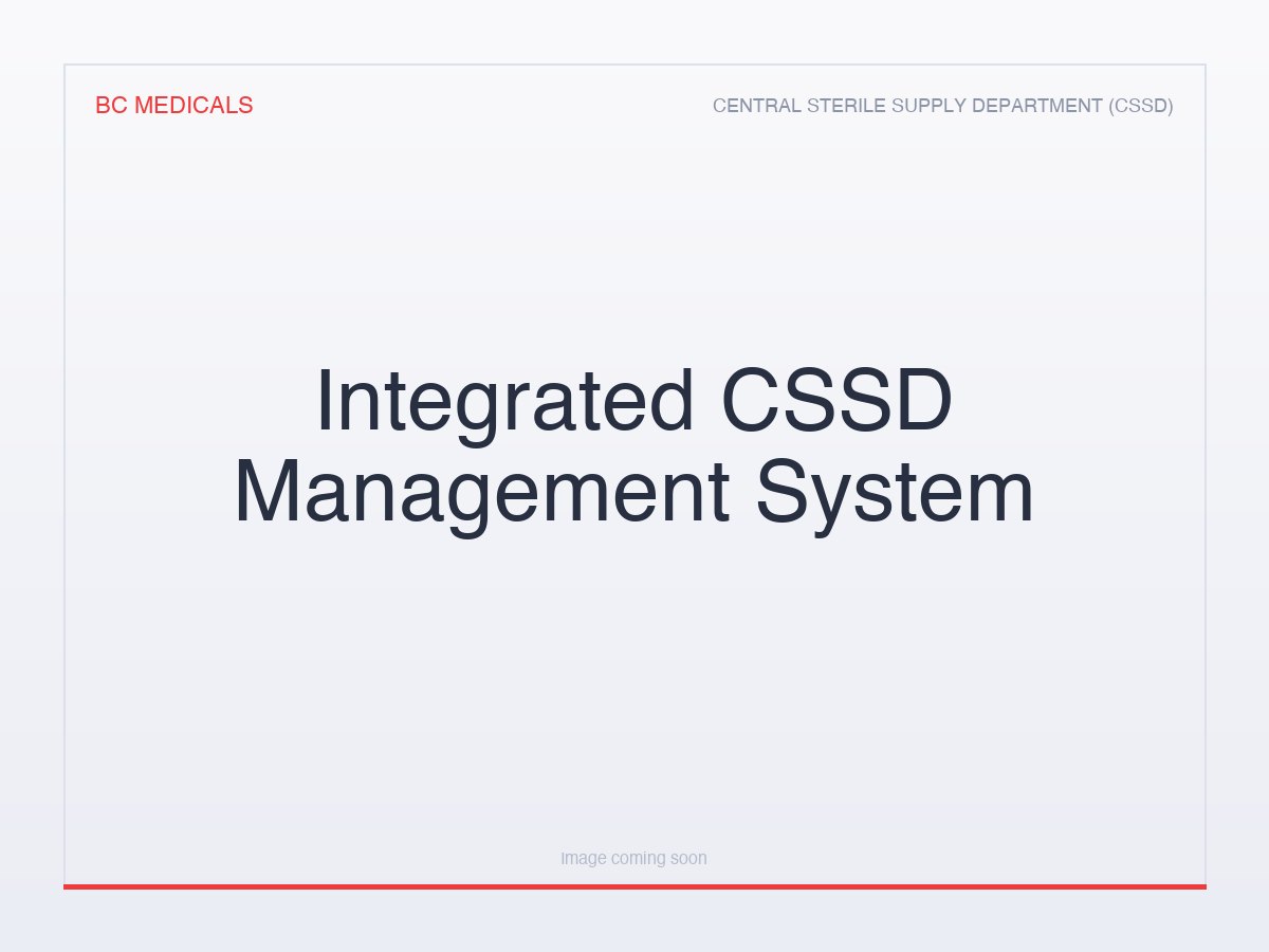 Integrated CSSD Management System