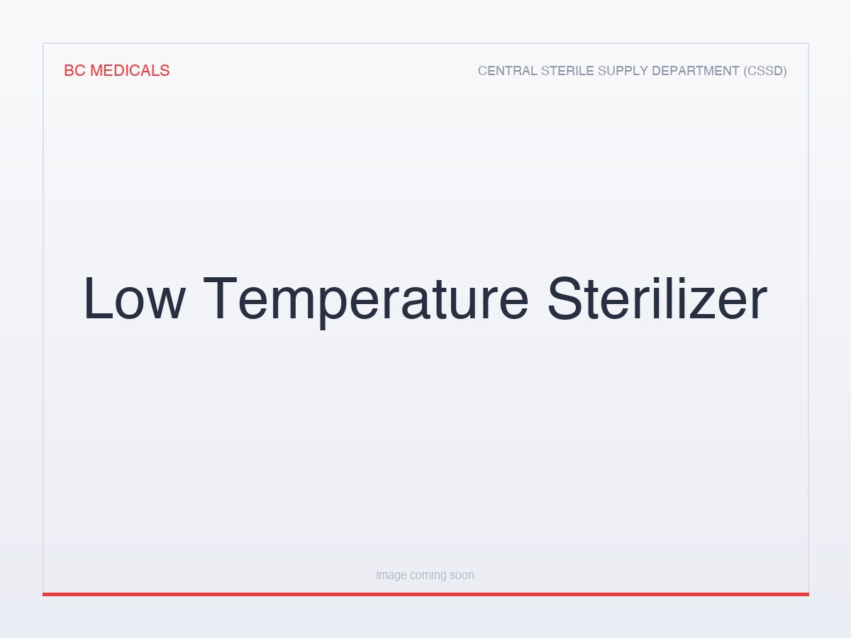 Low Temperature Sterilizer