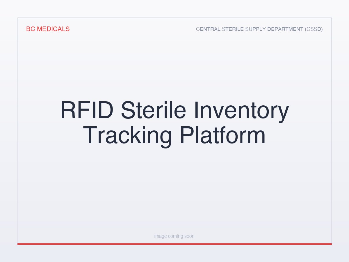RFID Sterile Inventory Tracking Platform
