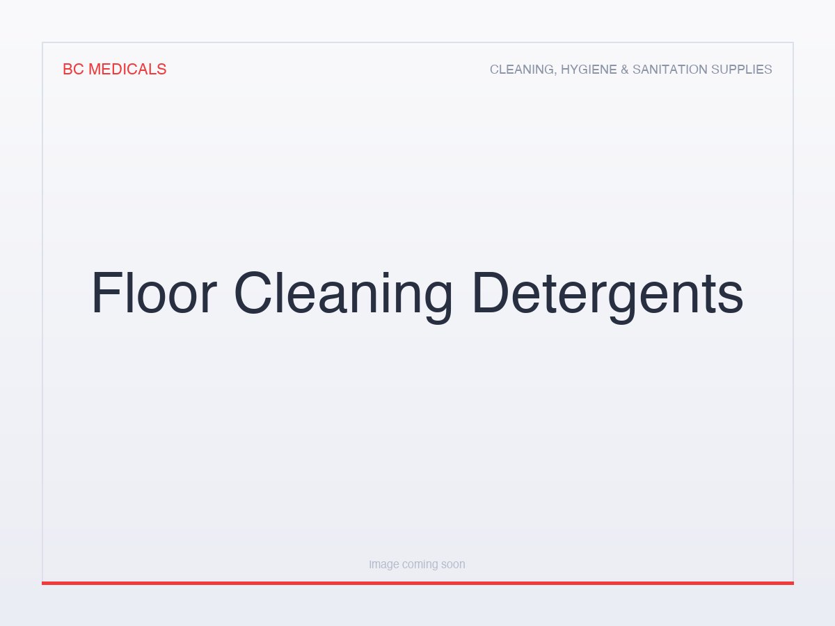 Floor Cleaning Detergents