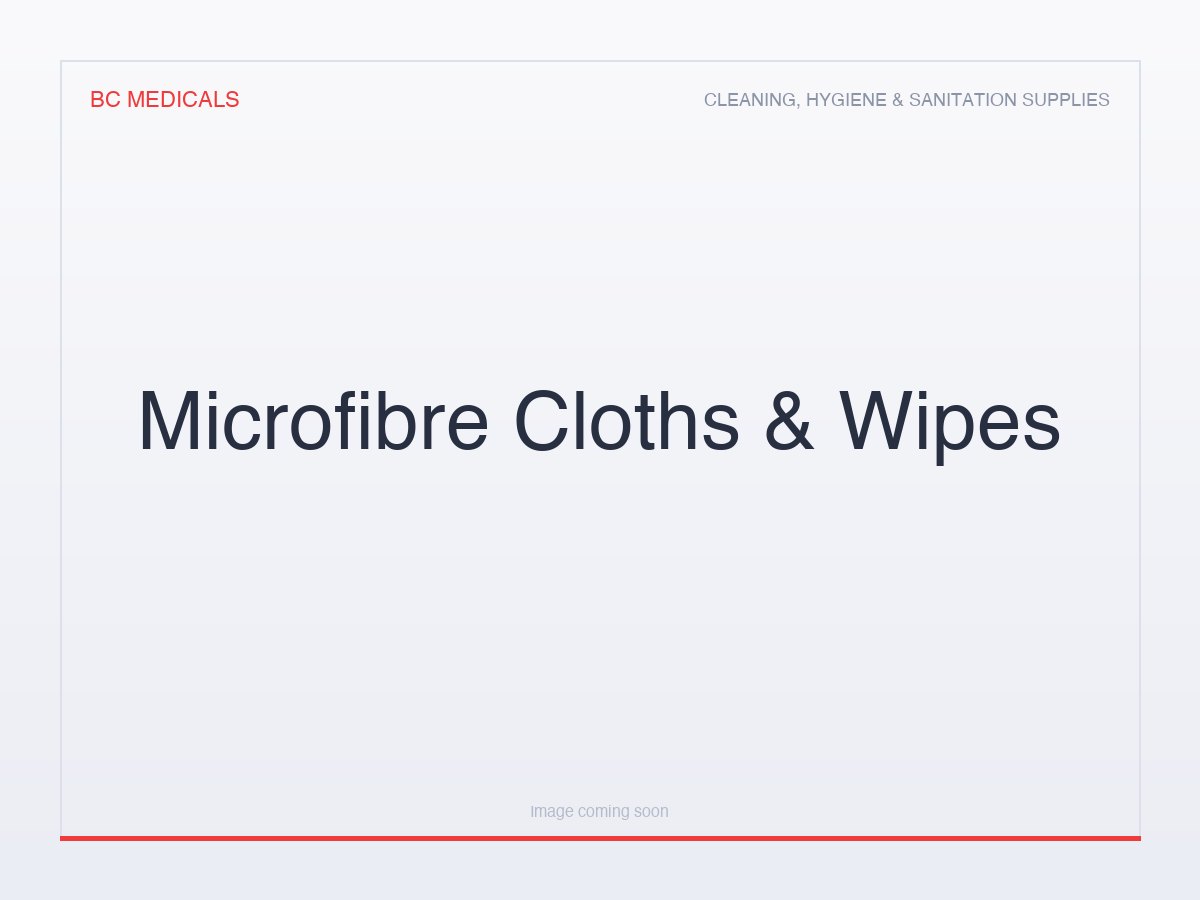 Microfibre Cloths & Wipes
