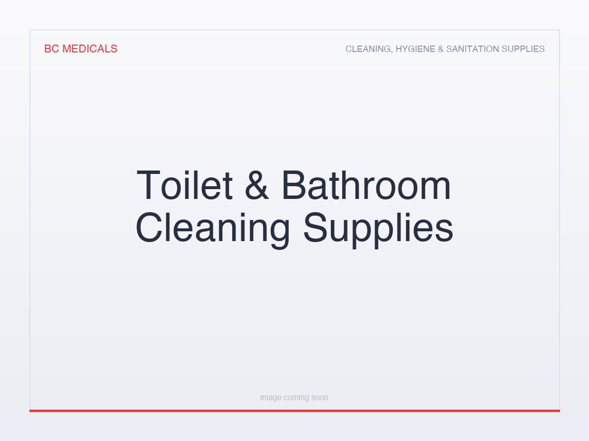 Toilet & Bathroom Cleaning Supplies
