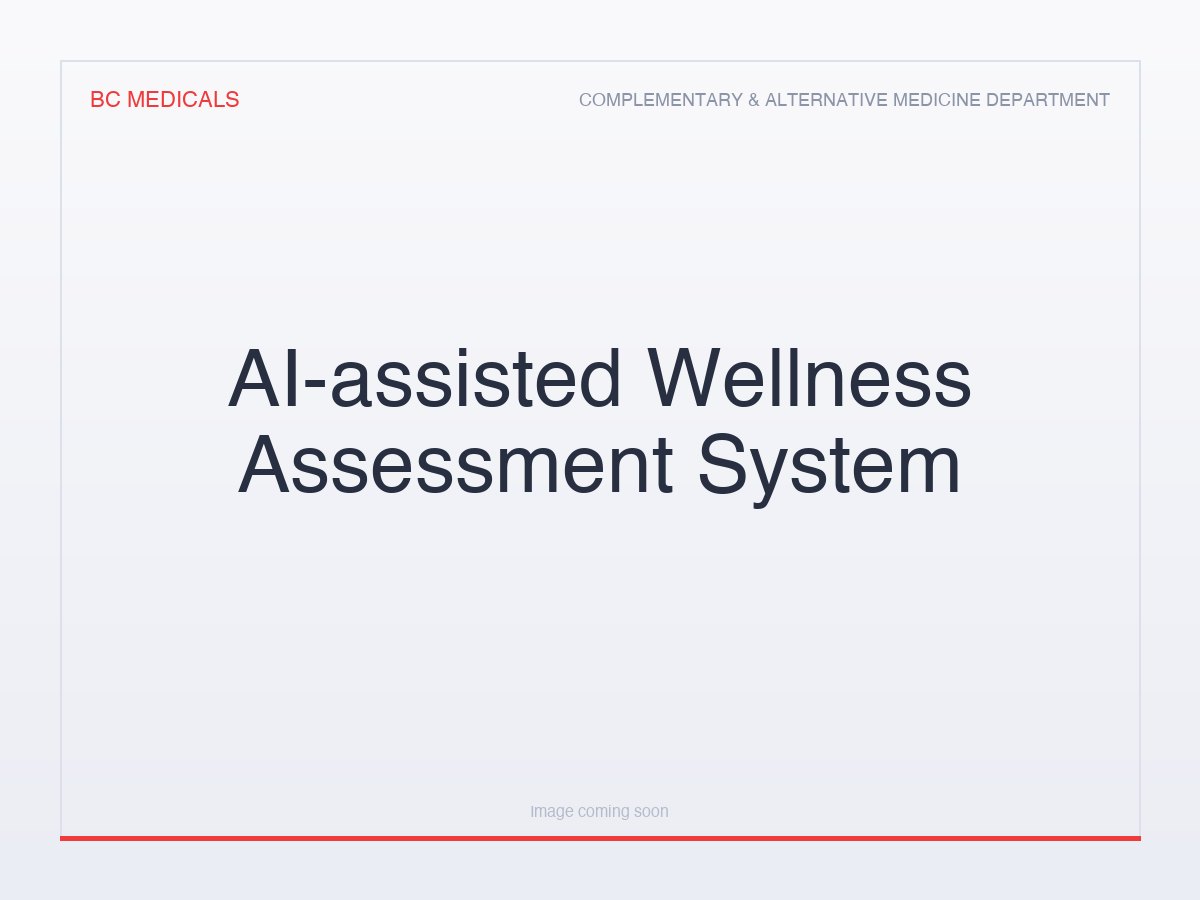 AI-assisted Wellness Assessment System