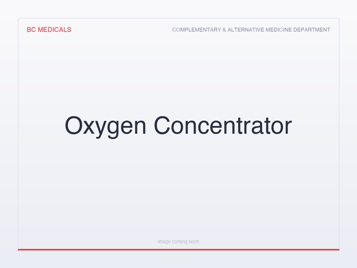 Oxygen Concentrator