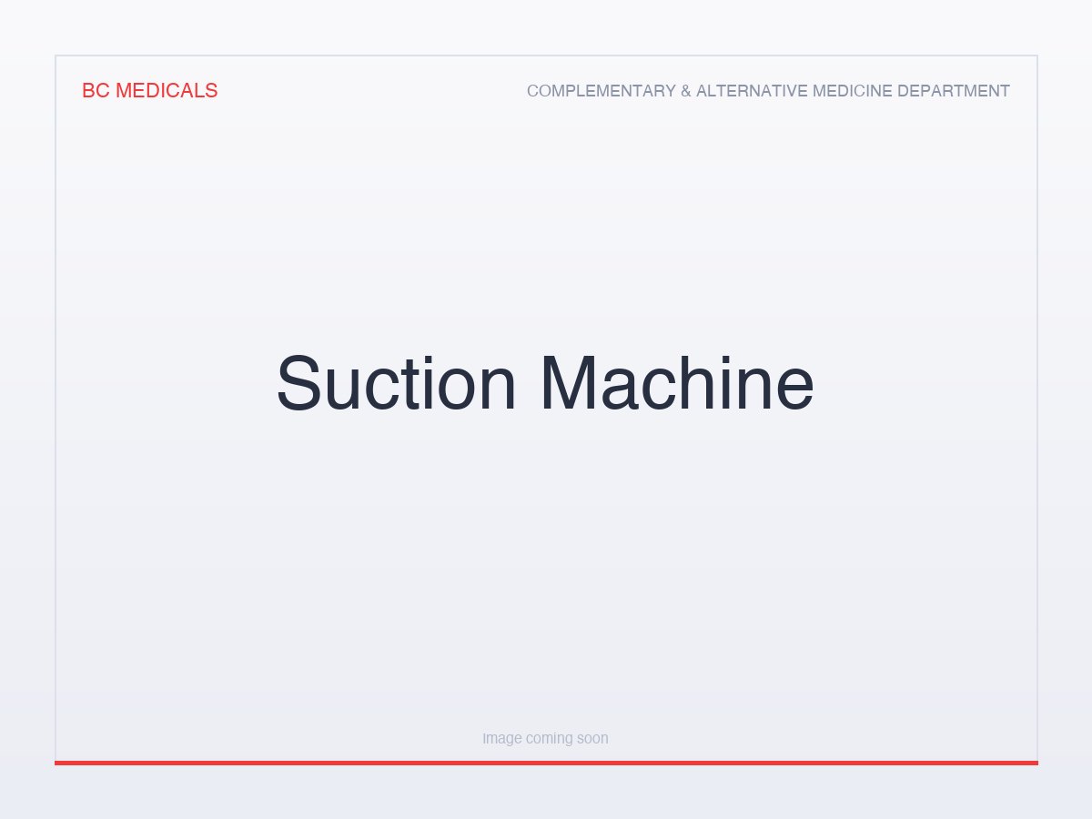 Suction Machine