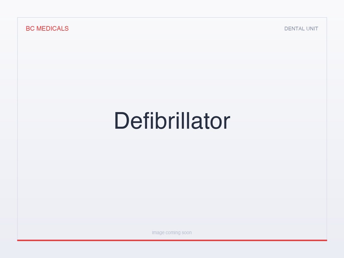 Defibrillator