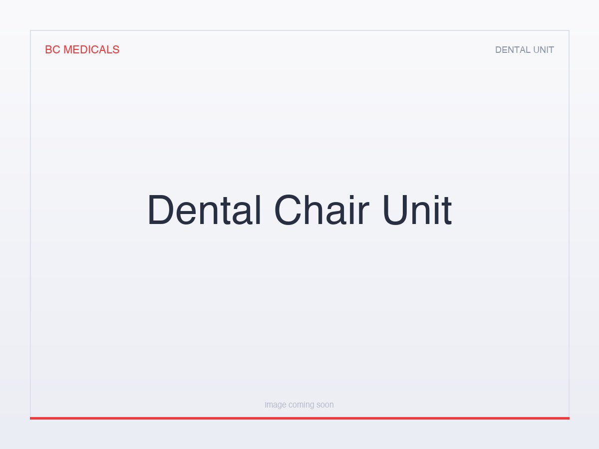 Dental Chair Unit