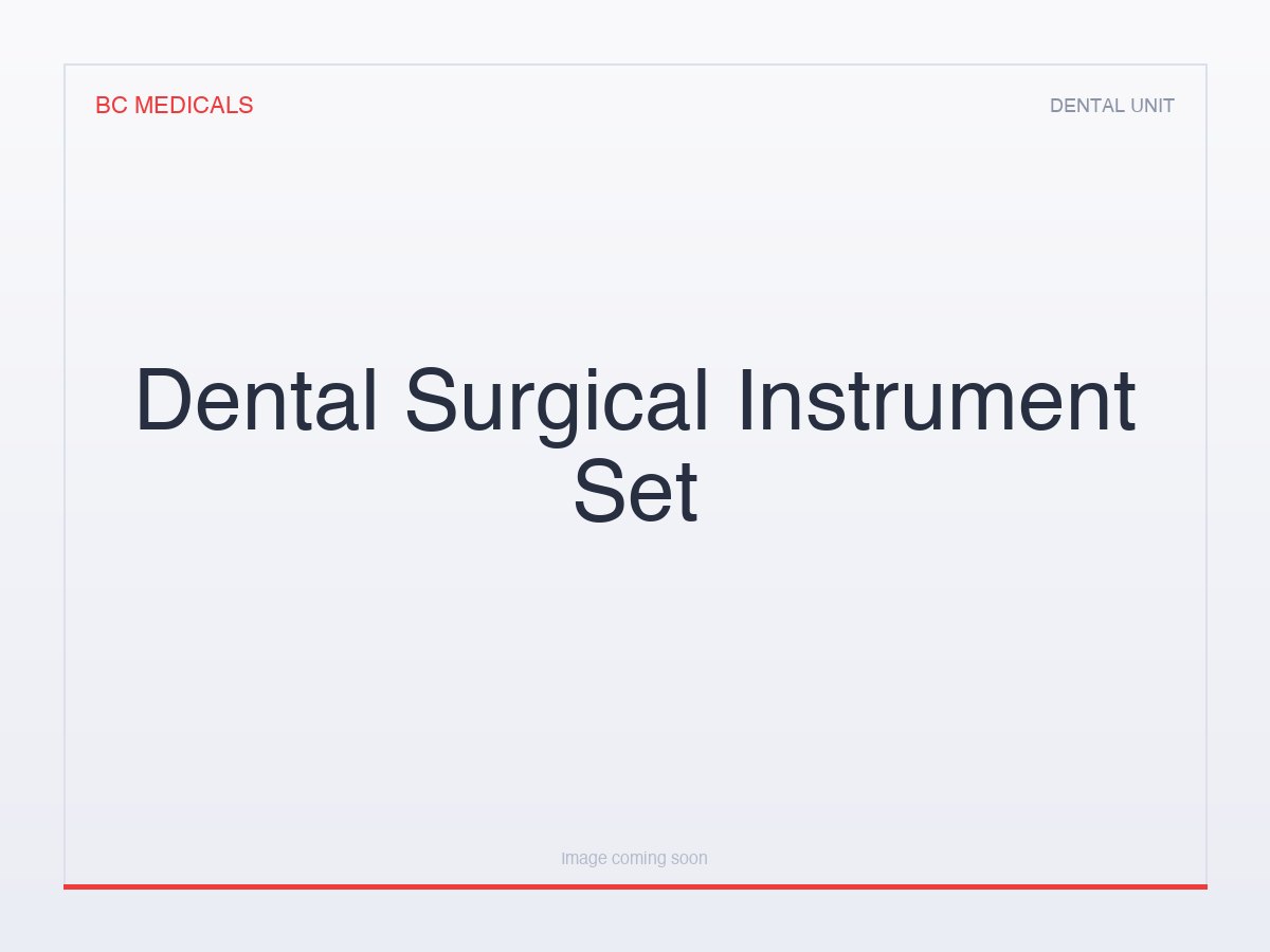 Dental Surgical Instrument Set