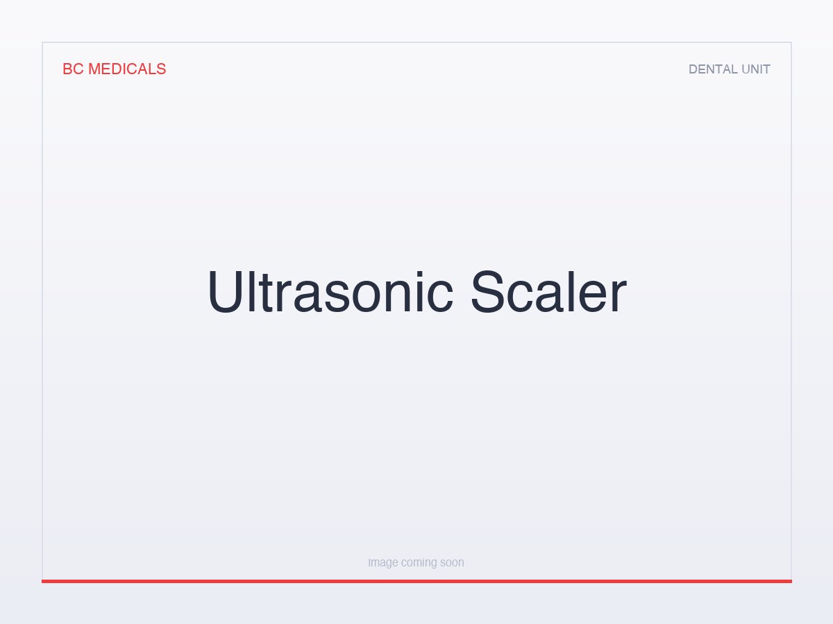 Ultrasonic Scaler