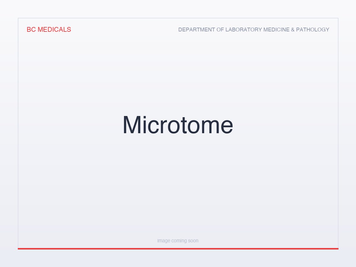 Microtome