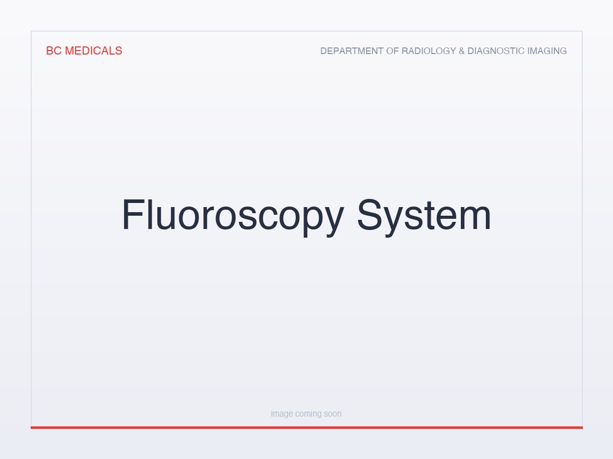 Fluoroscopy System