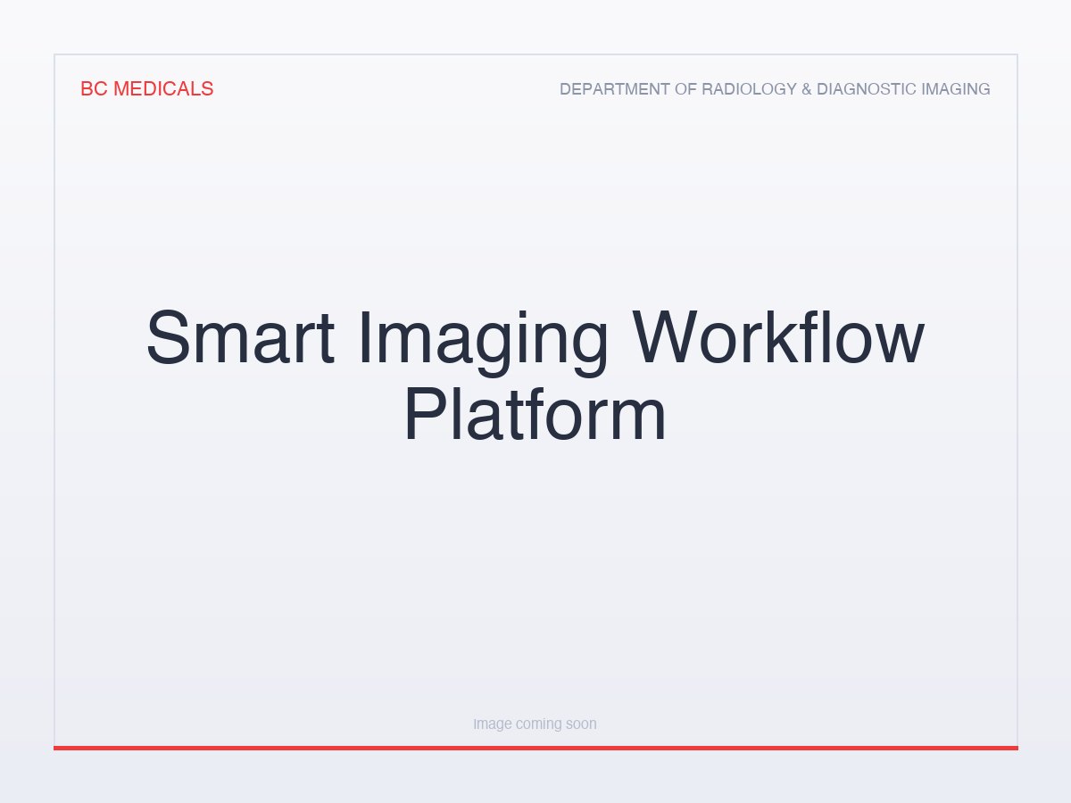 Smart Imaging Workflow Platform