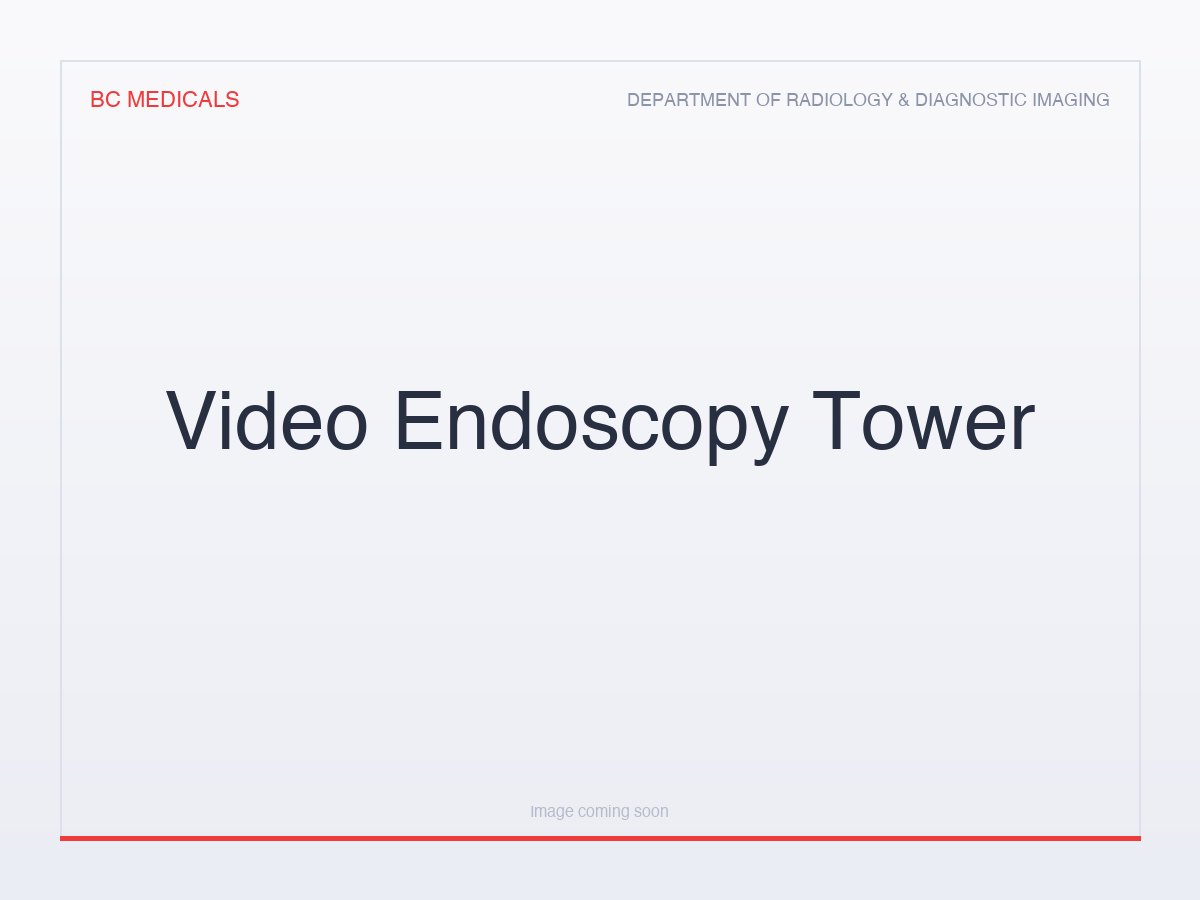 Video Endoscopy Tower