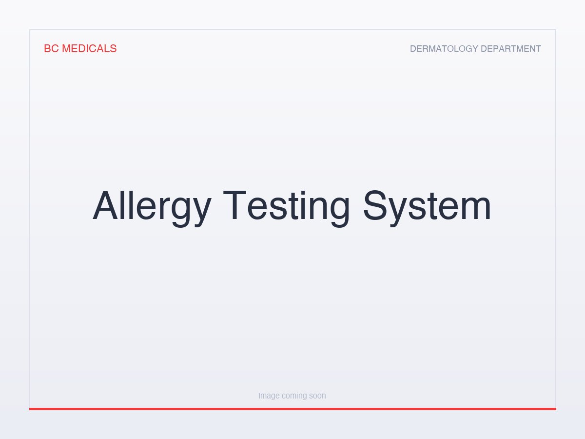 Allergy Testing System