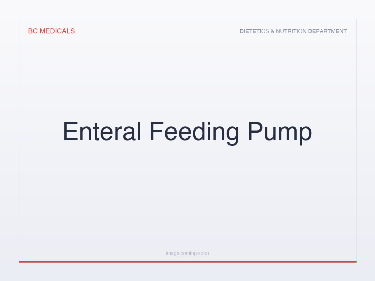 Enteral Feeding Pump