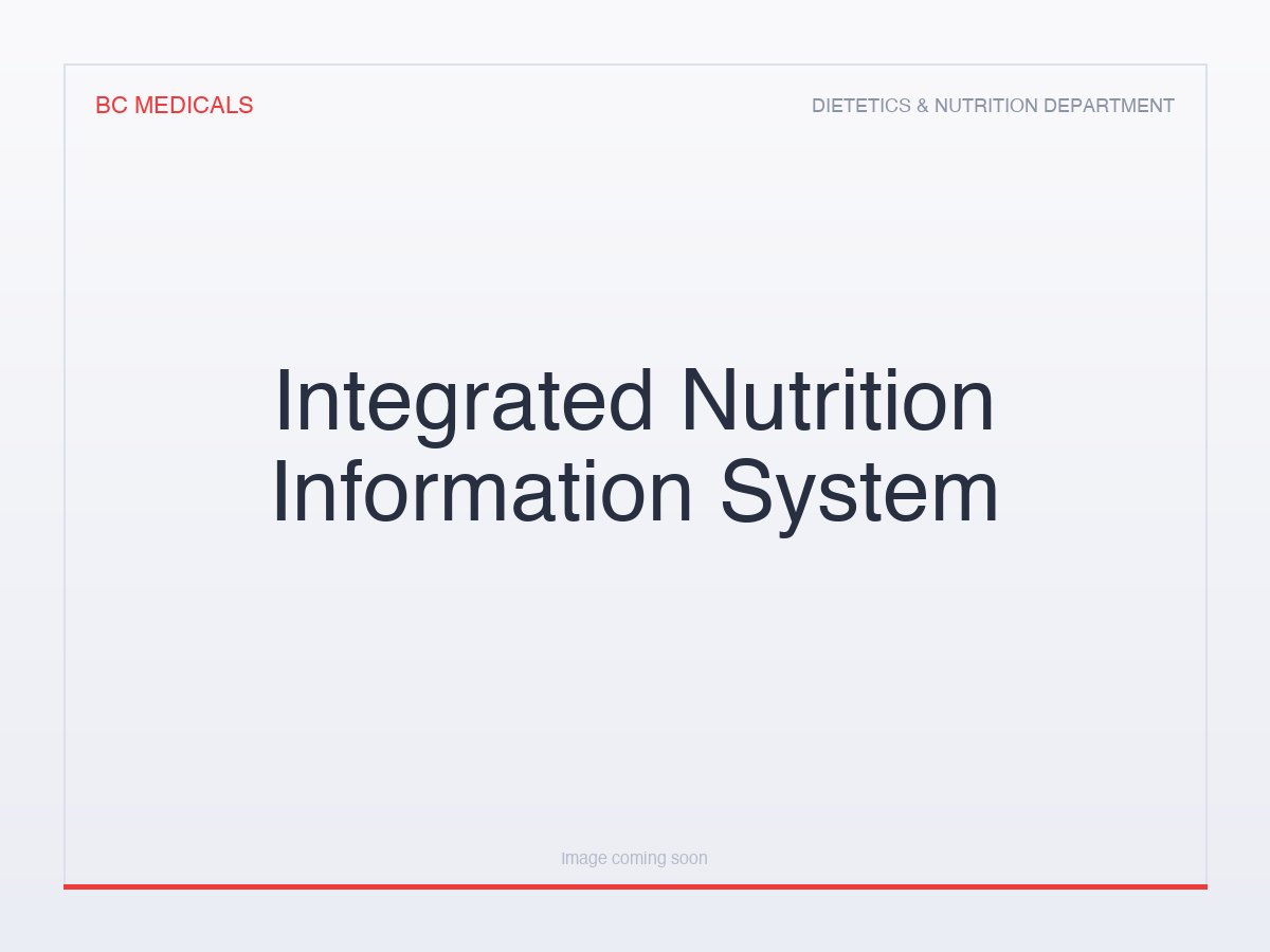 Integrated Nutrition Information System