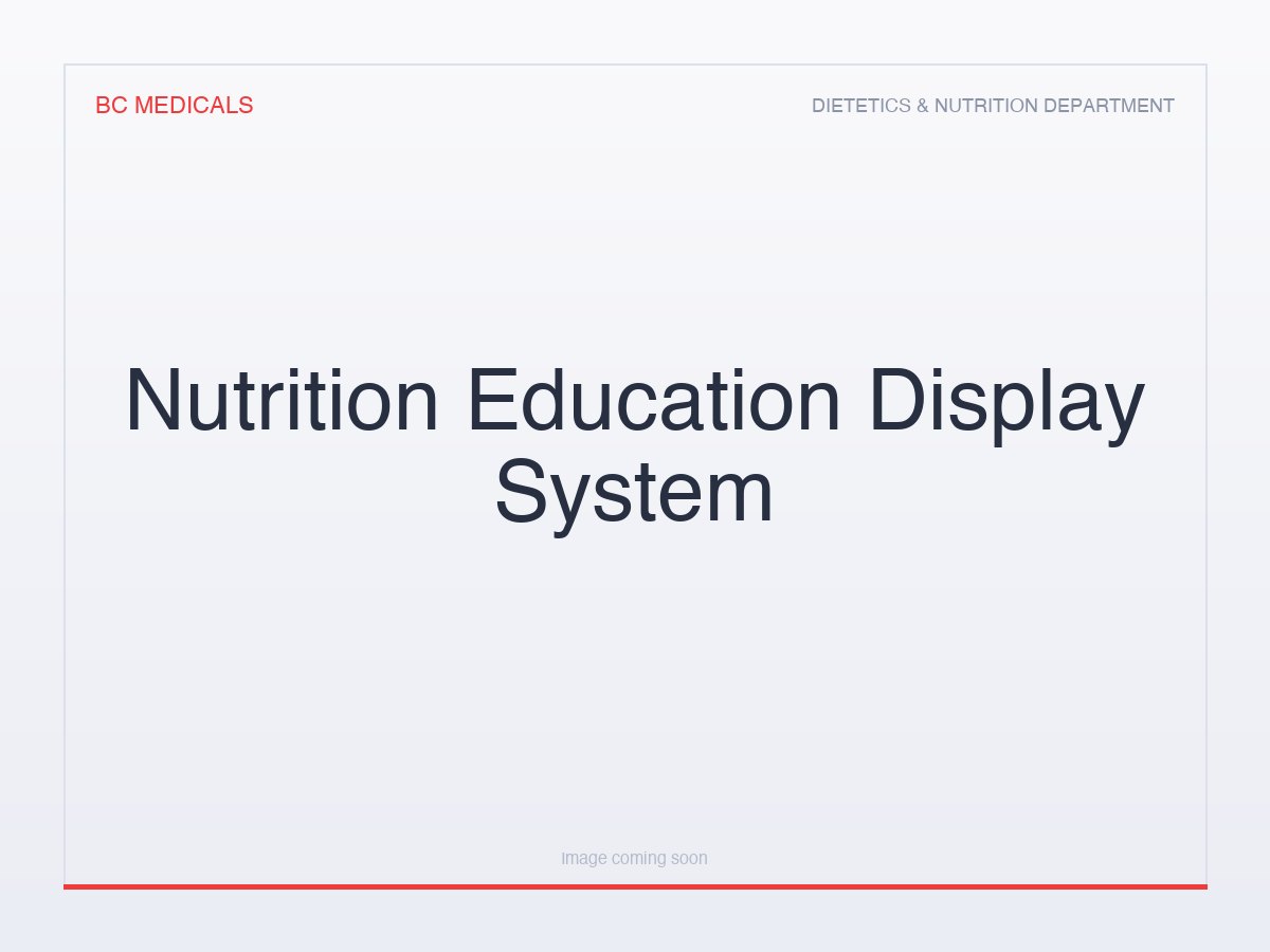 Nutrition Education Display System