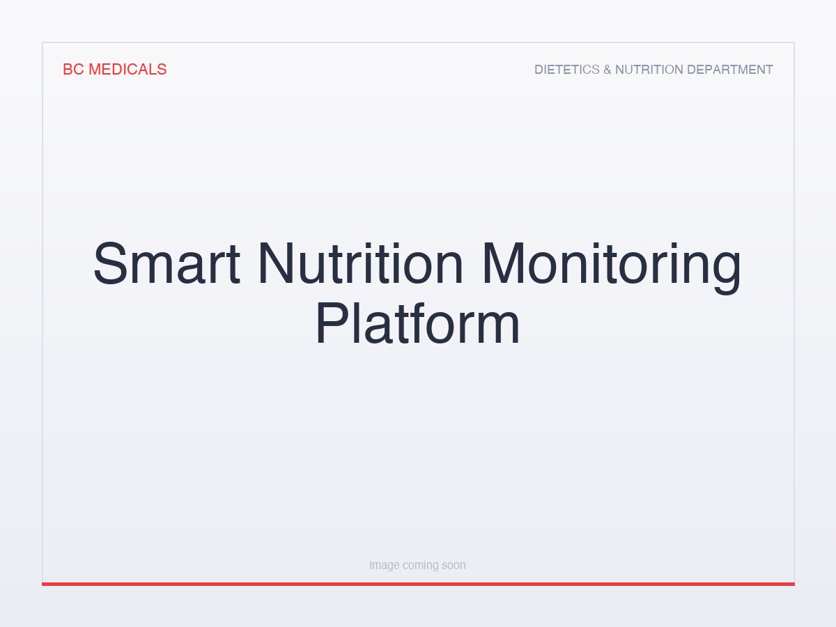 Smart Nutrition Monitoring Platform