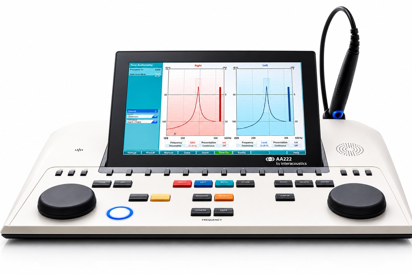 AA222 Tympanometer + Audiometer