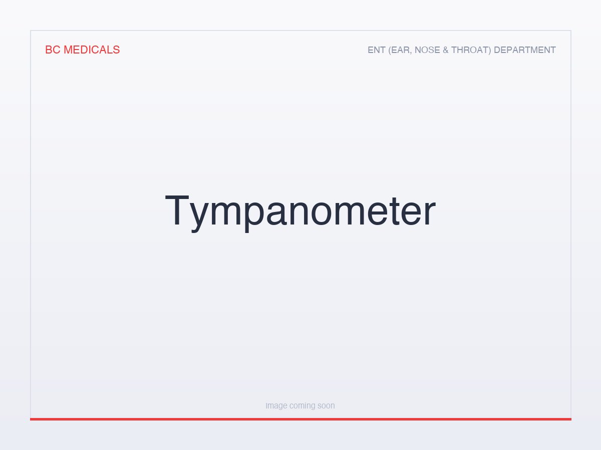 Tympanometer