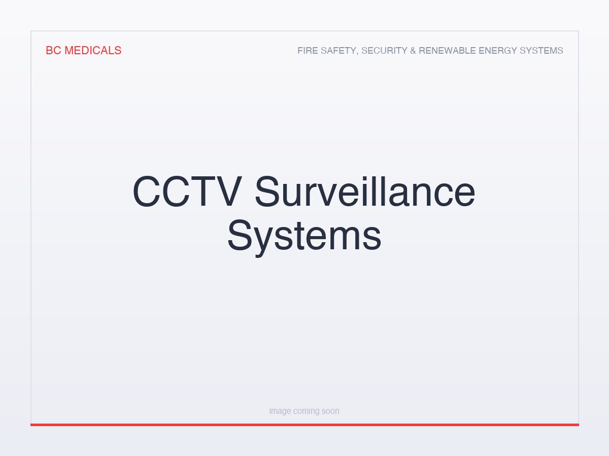 CCTV Surveillance Systems
