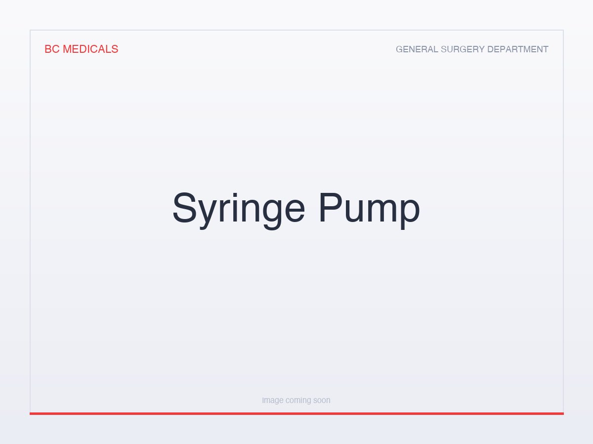Syringe Pump