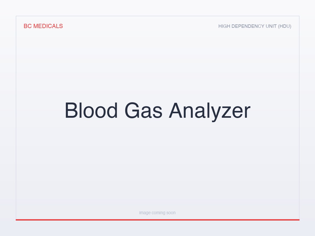Blood Gas Analyzer