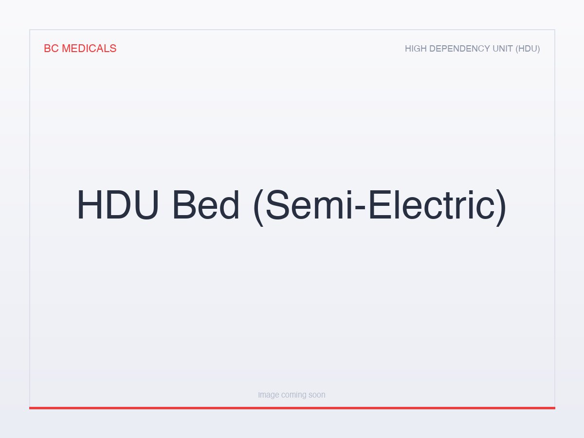 HDU Bed (Semi-Electric)