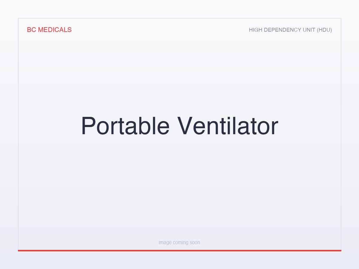 Portable Ventilator