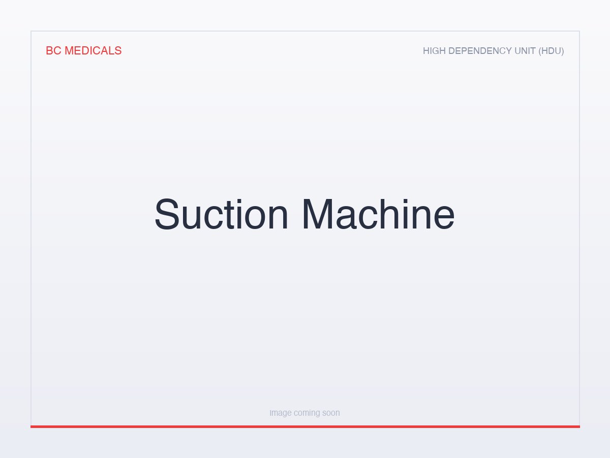 Suction Machine