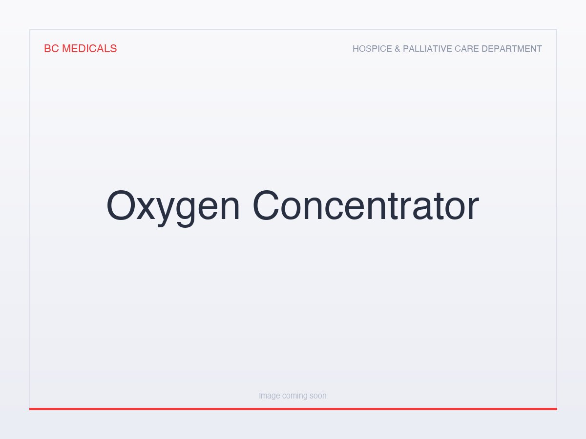 Oxygen Concentrator