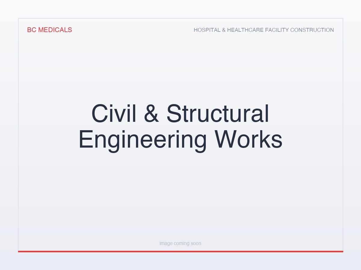 Civil & Structural Engineering Works
