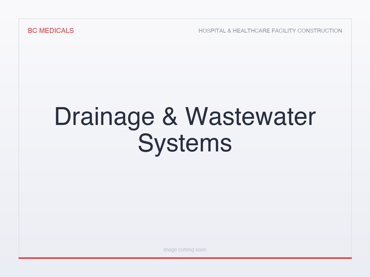 Drainage & Wastewater Systems