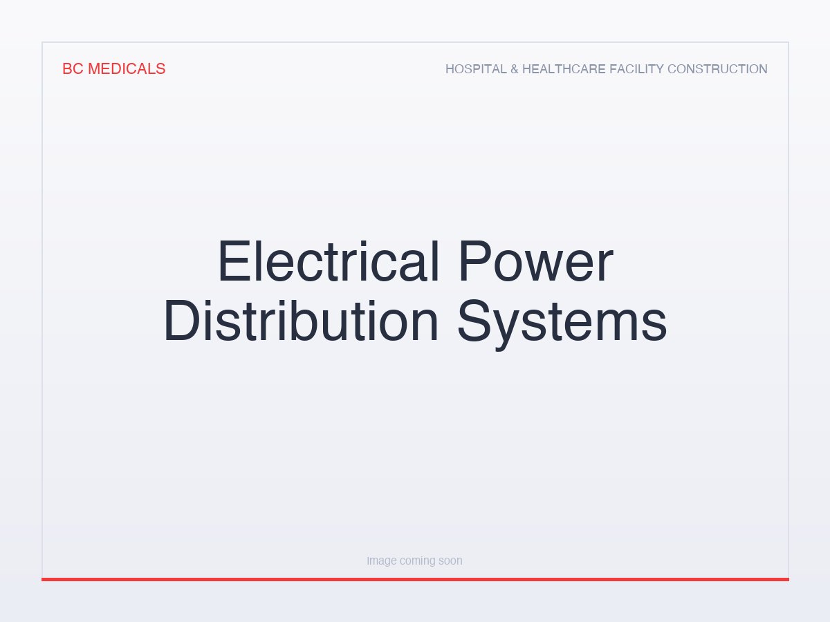 Electrical Power Distribution Systems