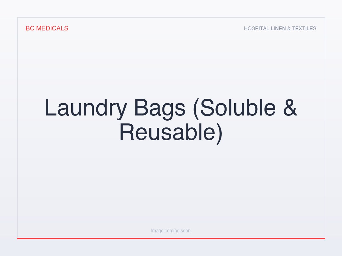 Laundry Bags (Soluble & Reusable)