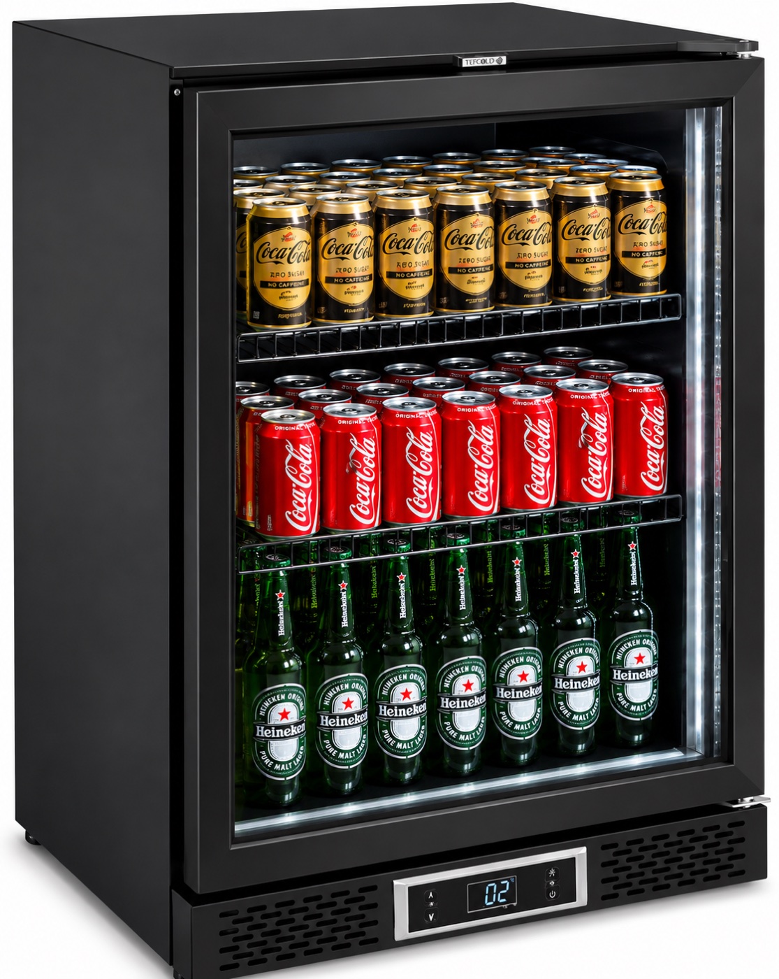1 Hinged door Fancooling Bar Refrigerator