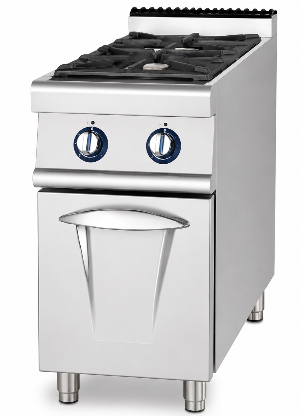 2- Burner Range With Cabinet
