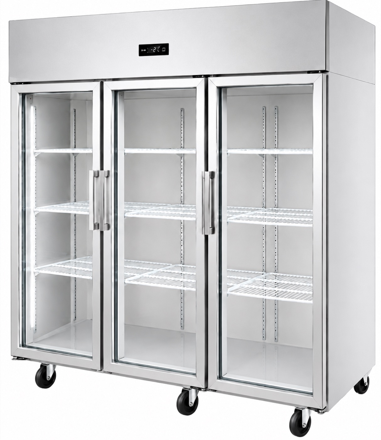 3 Door Display Refrigerator