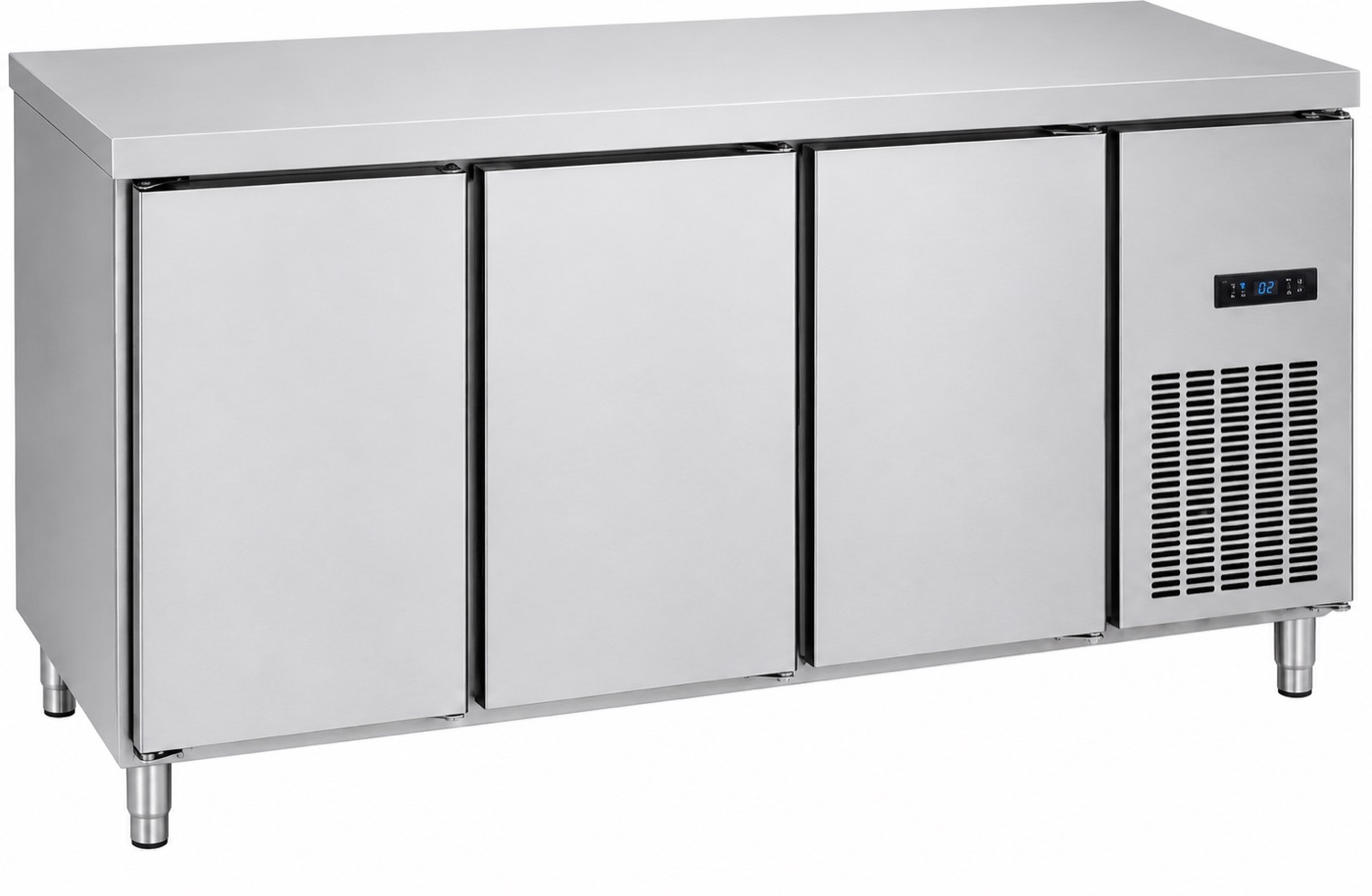 3-Door Fan Cooling Undercounter Chiller